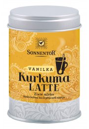 Kurkuma Latte - vanilka BIO, malá dóza 60 g