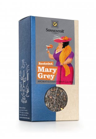 Rozkošná Mary Grey, aromatiz. čierny syp. čaj 90 g